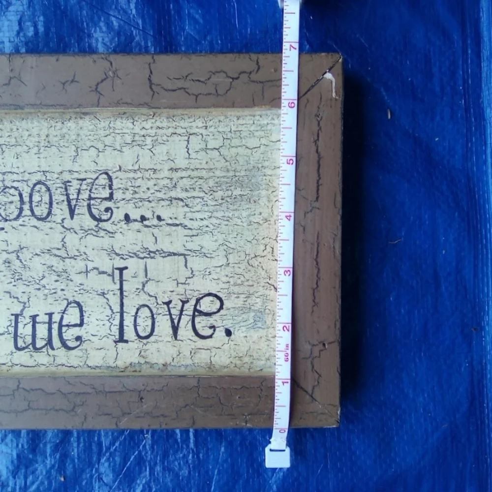 Wooden Wall Sign